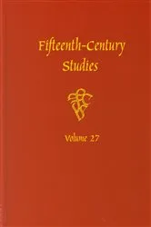 Book cover of Fifteenth-Century Studies Vol. 27 by Edelgard E DuBruck