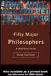 Book cover of Fifty Major Philosophers by Diane Collinson