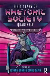 Book cover of Fifty Years of Rhetoric Society Quarterly by Joshua Gunn