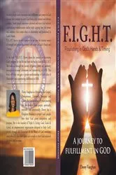 Book cover of F.I.G.H.T. Flourishing in God's Hands and Timing by Ebony Vaughan