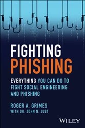 Book cover of Fighting Phishing by Roger A. Grimes