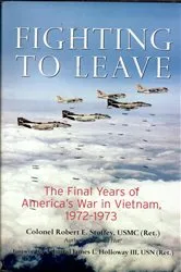 Book cover of Fighting to Leave by Robert E. Stoffey