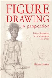 Book cover of Figure Drawing in Proportion by Michael Massen