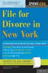 Book cover of File for Divorce in New York (2nd ed.) by Brette McWhorter Sember
