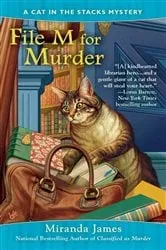 Book cover of File M for Murder by Miranda James