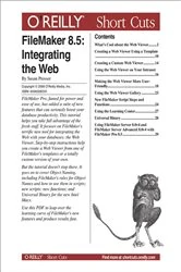 Book cover of FileMaker 8.5: Integrating the Web by Susan Prosser