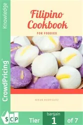 Book cover of Filipino Cookbook for Foodies by Nikan Rodriguez