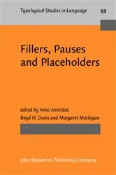 Book cover of Fillers, Pauses and Placeholders by Nino Amiridze