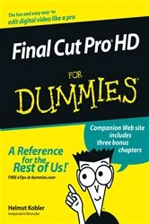 Book cover of Final Cut Pro HD For Dummies by Helmut Kobler
