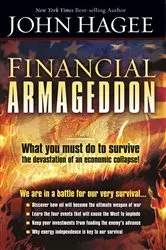 Book cover of Financial Armageddon by John Hagee