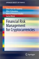 Book cover of Financial Risk Management for Cryptocurrencies by Unknown