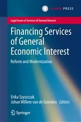 Book cover of Financing Services of General Economic Interest by Erika Szyszczak