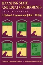 Book cover of Financing State and Local Governments (4th ed.) by J. Richard Aronson