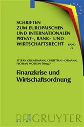 Book cover of Finanzkrise und Wirtschaftsordnung by Stefan Grundmann