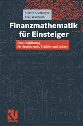 Book cover of Finanzmathematik für Einsteiger by Moritz Adelmeyer