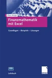 Book cover of Finanzmathematik mit Excel by Klaus Renger