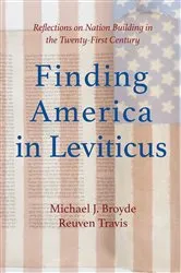 Book cover of Finding America in Leviticus by Michael J. Broyde