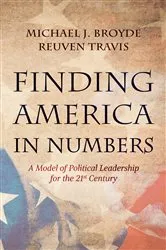 Book cover of Finding America in Numbers by Michael J. Broyde