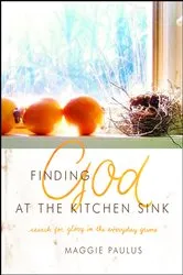 Book cover of Finding God at the Kitchen Sink by Maggie Paulus