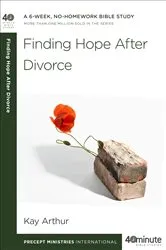 Book cover of Finding Hope After Divorce by Unknown