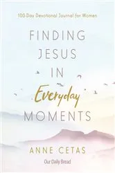 Book cover of Finding Jesus in Everyday Moments by Anne Cetas