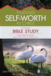 Book cover of Finding Self-Worth in Christ by June Hunt