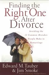 Book cover of Finding the Right One After Divorce by Edward M. Tauber