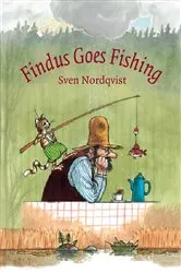 Book cover of Findus Goes Fishing by Sven Nordqvist
