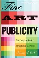 Book cover of Fine Art Publicity by Susan Abbott
