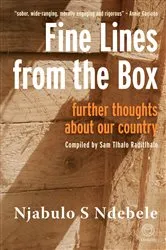 Book cover of Fine Lines from the Box by Njabulo Ndebele