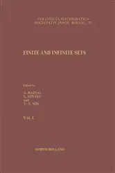 Book cover of Finite and Infinite Sets by Unknown