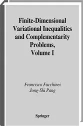 Book cover of Finite-Dimensional Variational Inequalities and Complementarity Problems by Unknown