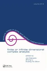 Book cover of Finite or Infinite Dimensional Complex Analysis by Unknown