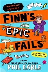 Book cover of Finn's Epic Fails by Phil Earle