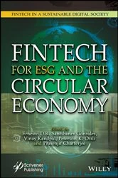 Book cover of Fintech for ESG and the Circular Economy by Ernesto D. R. Santibanez Gonzalez