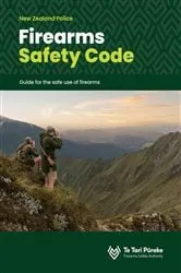 Book cover of Firearms Safety Code by Te Tari Pureke Firearms Safety Authority