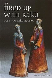 Book cover of Fired Up With Raku by Irene Poulton
