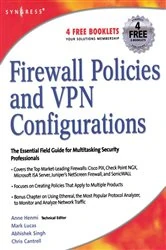 Book cover of Firewall Policies and VPN Configurations by Syngress