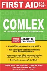 Book cover of First Aid for the COMLEX, Second Edition (2nd ed.) by Zachary Nye