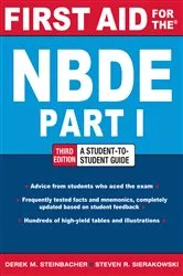 Book cover of First Aid for the NBDE Part 1, Third Edition (3rd ed.) by Unknown