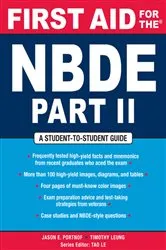 Book cover of First Aid for the NBDE Part II by Jason E. Portnof