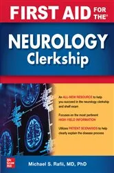 Book cover of First Aid for the Neurology Clerkship by Unknown