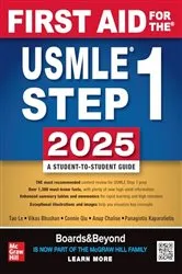 Book cover of First Aid for the USMLE Step 1 2025 (35th ed.) by Tao Le