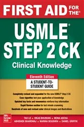 Book cover of First Aid for the USMLE Step 2 CK, Eleventh Edition (11th ed.) by Tao Le