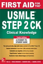 Book cover of First Aid for the USMLE Step 2 CK, Tenth Edition (10th ed.) by Tao Le