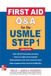 Book cover of First Aid Q&A for the USMLE Step 1, Third Edition (3rd ed.) by Tao Le