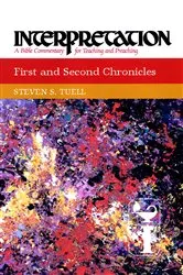 Book cover of First and Second Chronicles by Steven S. Tuell