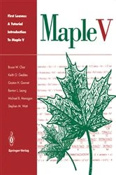 Book cover of First Leaves: A Tutorial Introduction to Maple V by Bruce W. Char