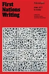 Book cover of First Nations Writing by Dan Bourchier