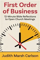 Book cover of First Order of Business by Judith Marsh Carlson